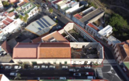 Se vende gran solar en el centro de Güímar