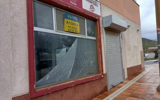 Se alquila local en el Puertito de Güímar